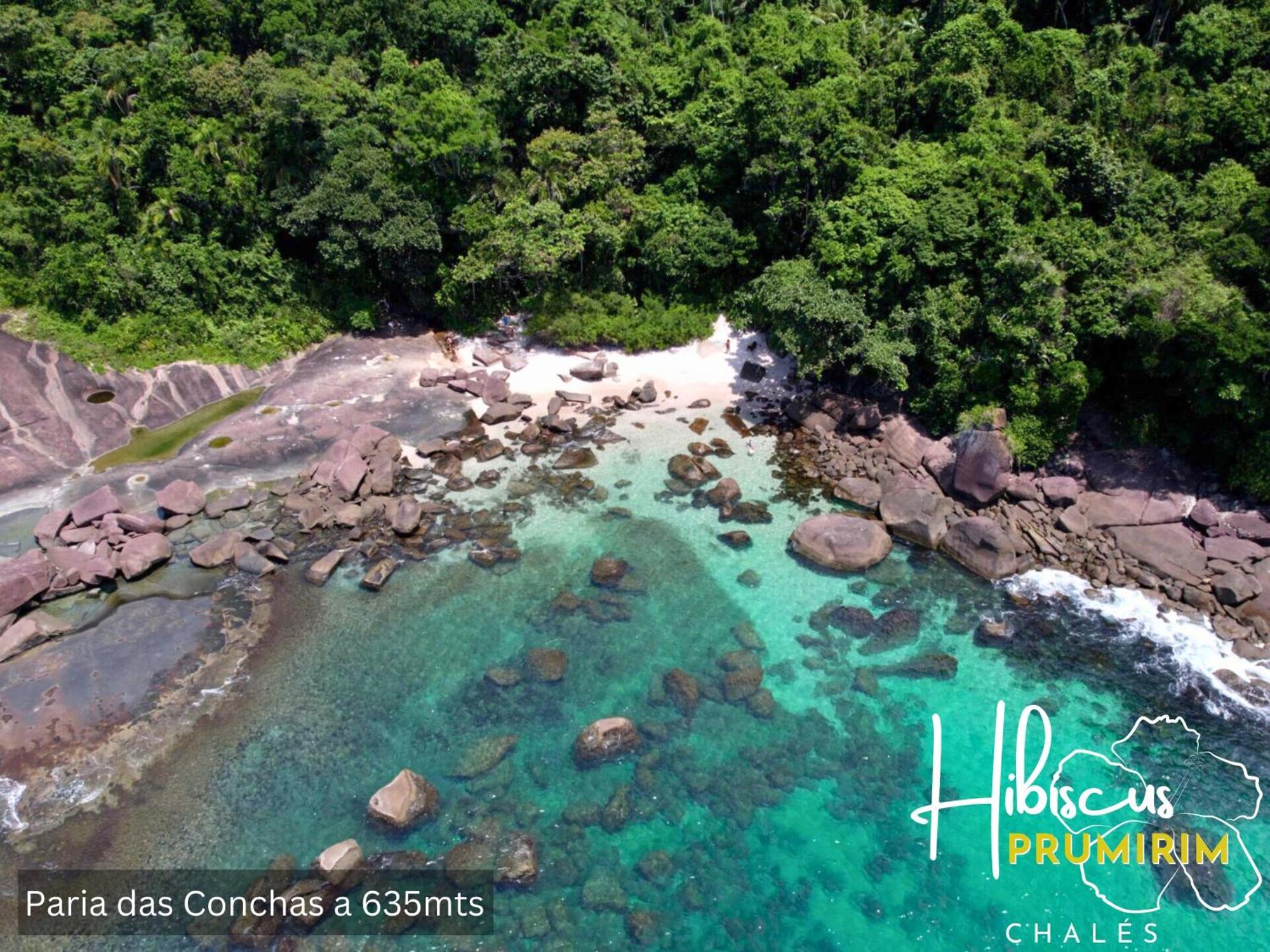 Hibiscus Prumirim Chales Ubatuba Buitenkant foto